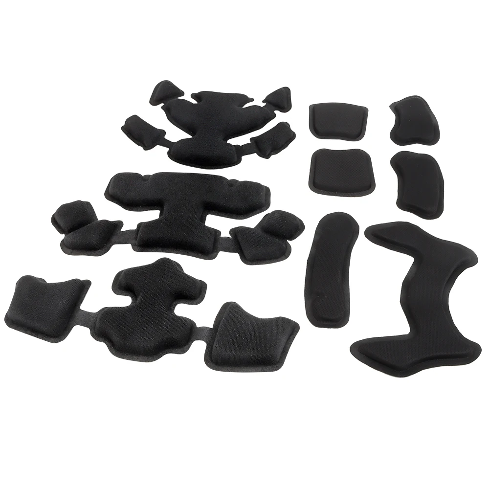 Wosport Universal Helmet Thick Sponge Double-layer Lining Pads Set Helmet Insert Pad Set