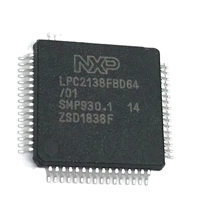 SZWSS LPC2138FBD64  MCU 16/32B 512KB FLASH 64LQFP integrated circuits chip LPC2138FBD64/01 15 LPC2138FBD64