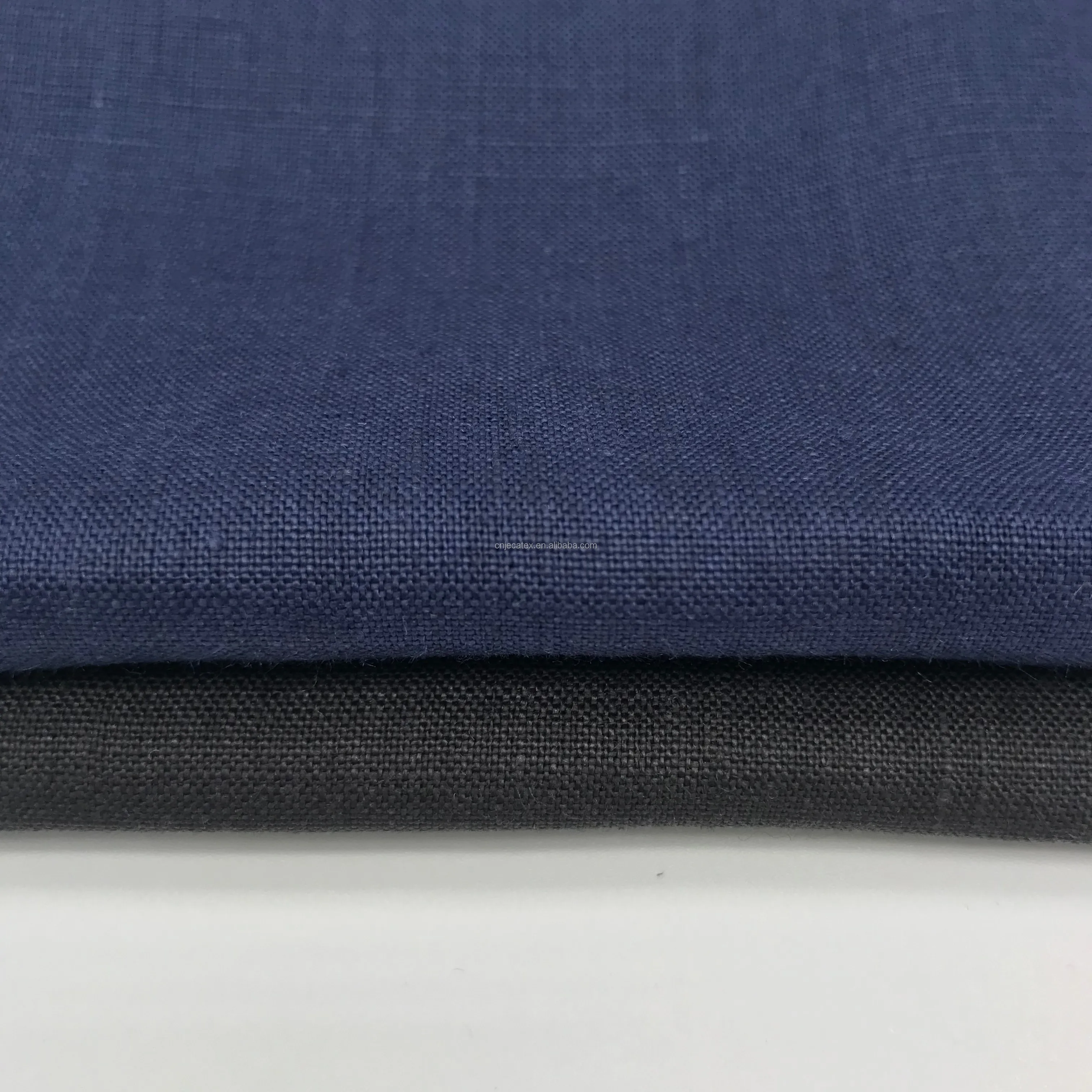 JECA CALORE/9A-ZS GRS 100% RECYCLED HEMP  Fabric Solid piece dyed   Wholesale  Woven  european flax