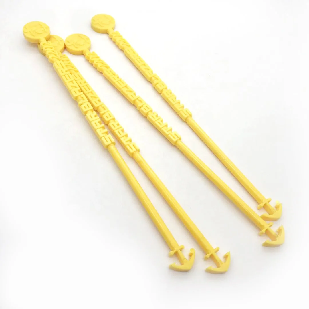 Горячая Распродажа, недорогие Коктейльные напитки разных цветов, прозрачные пластиковые штриры