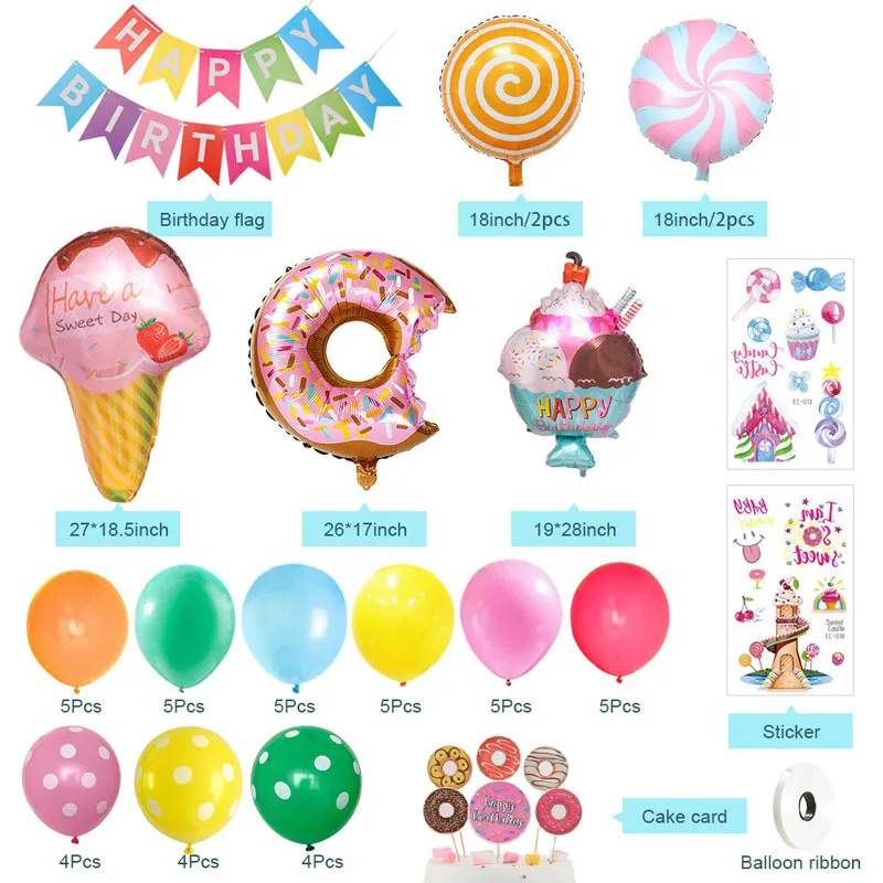 Balloon Globo Cartoon Kids Happy Birthday Balloons Party Decorations Inflatable 18 Inch Balloon Wholesale