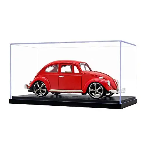 OEM Wholesale Acrylic Collectible Dust Display Box Clear Stackable Model Car Display Case Acrylic Scale Cars Display Case