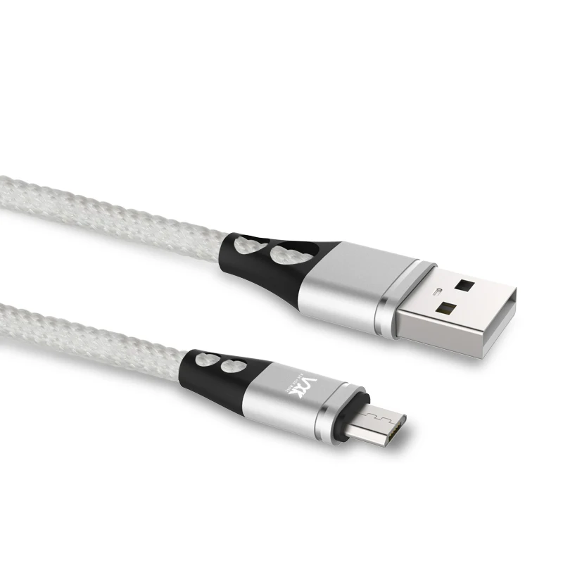 Single side slim right angle pull micro usb cable small retractable micro usb cable