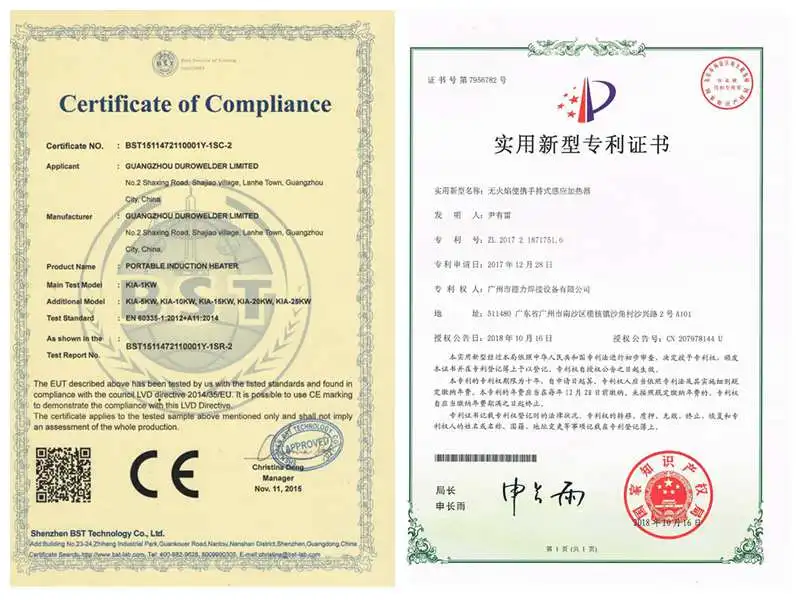 Induction heat gun set tools for loosening rusted and seized connections