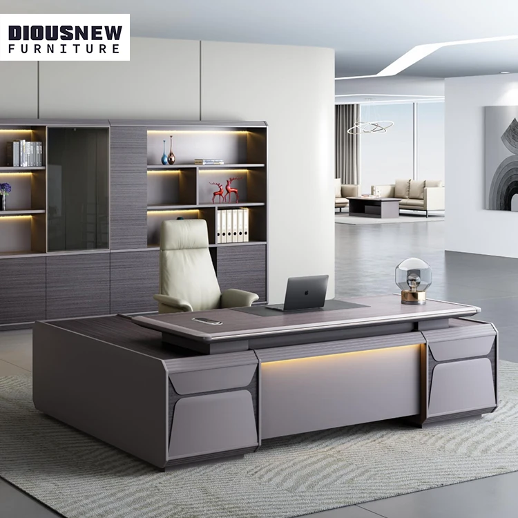 Escritorios de oficina офисное бюро роскошная офисная мебель офисный стол стул для босса