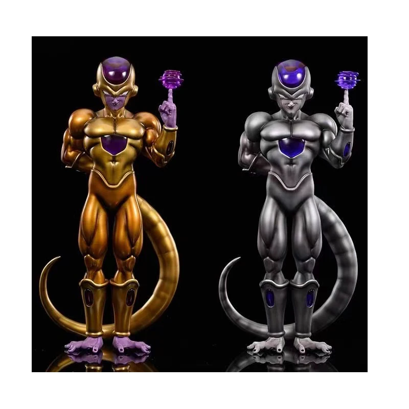 27cm A new form Black gold Frieza anime figure toys Defeat Goku action figure DBZ anime toys