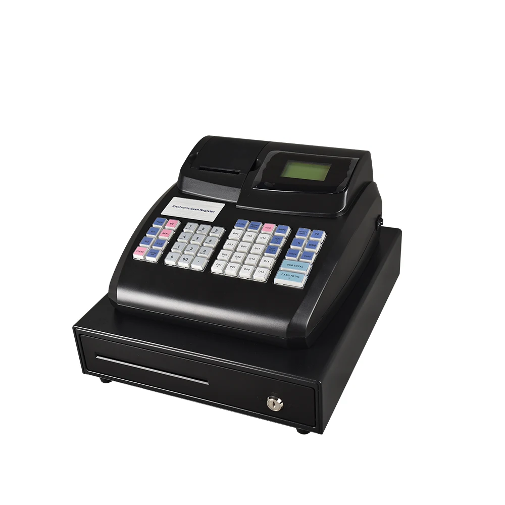 Electronic POS System 58mm Paper Roll Modern Cash Register with Software ECR800