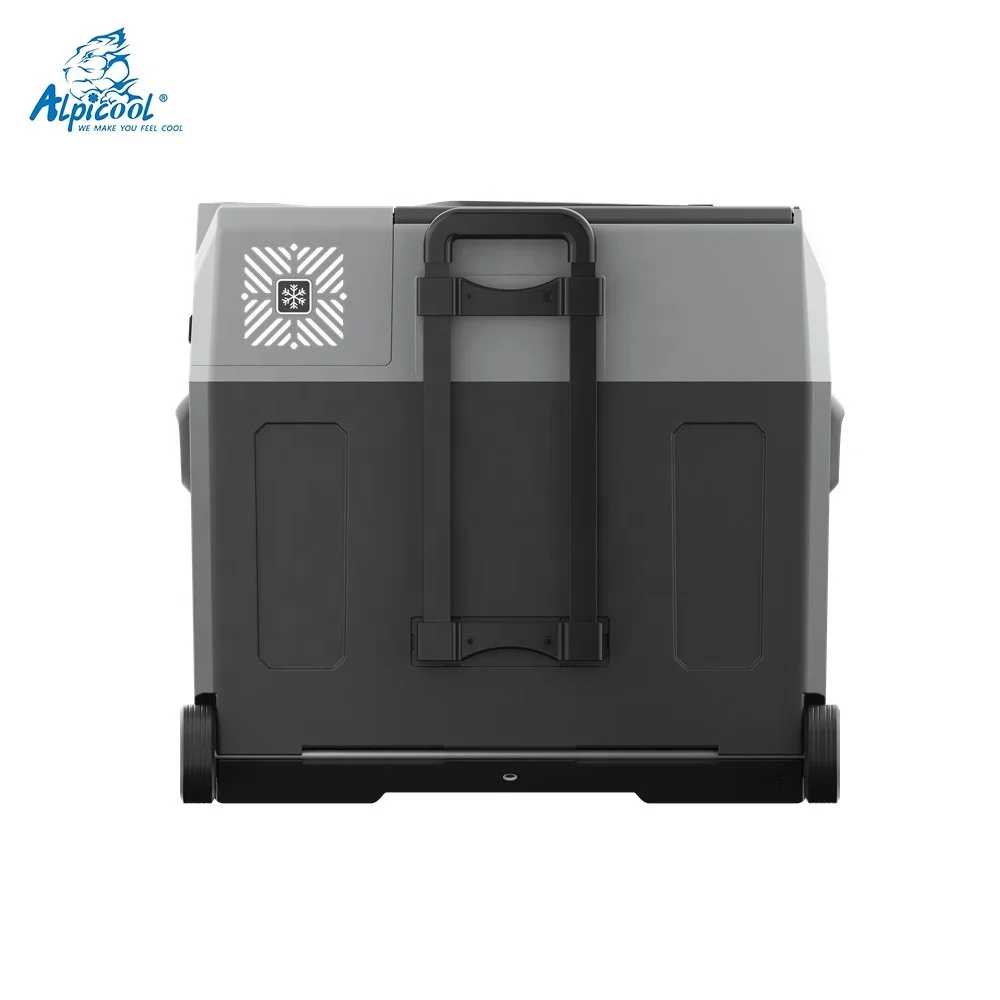 CX50 Alpicool 50L compressor cooler deep car freezer fridge refrigerator for travel car use 12 volt 24 v