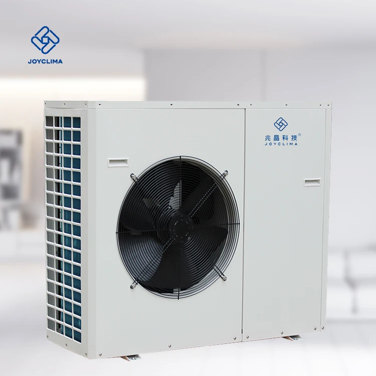 DC compressor inverter EVI air to water heat pump for ambient temperature -30C