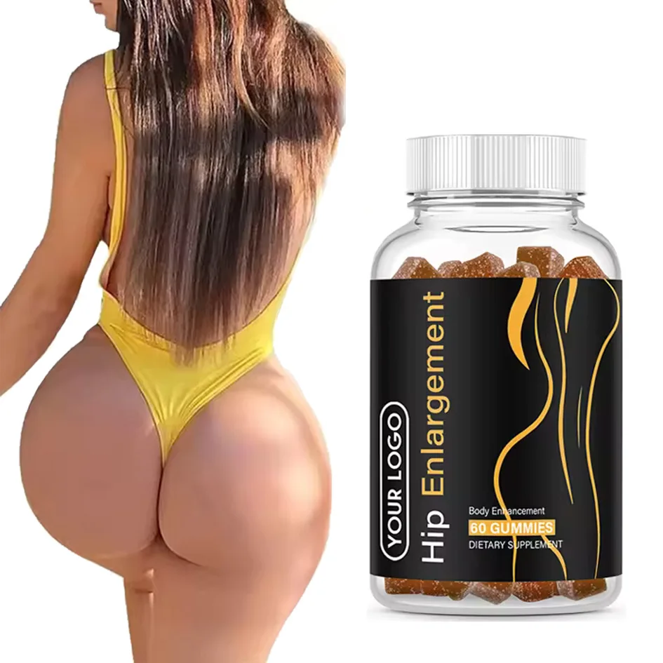 OEM Natural Vegan Supplement Friendly Enhancement Lifting Hip Booster Buttock Butt Enlarged Enhancement Gummies For Bigger Butt