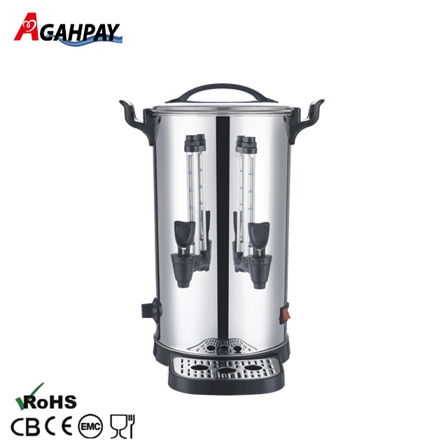 China manufacturer customize logo stainless steel commercial water boiler metal water urn