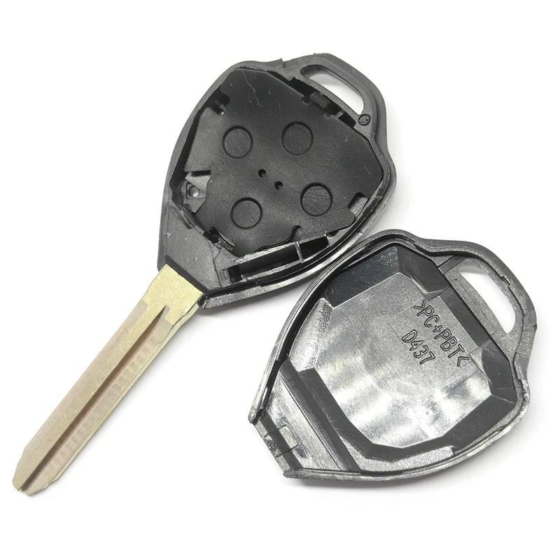 Оболочка ключа для T-oyota Corolla C-amry Reiz RAV4 Crown Avalon Venza 2/3/4 Кнопка Замена удаленного автомобильного TOY43 Blade