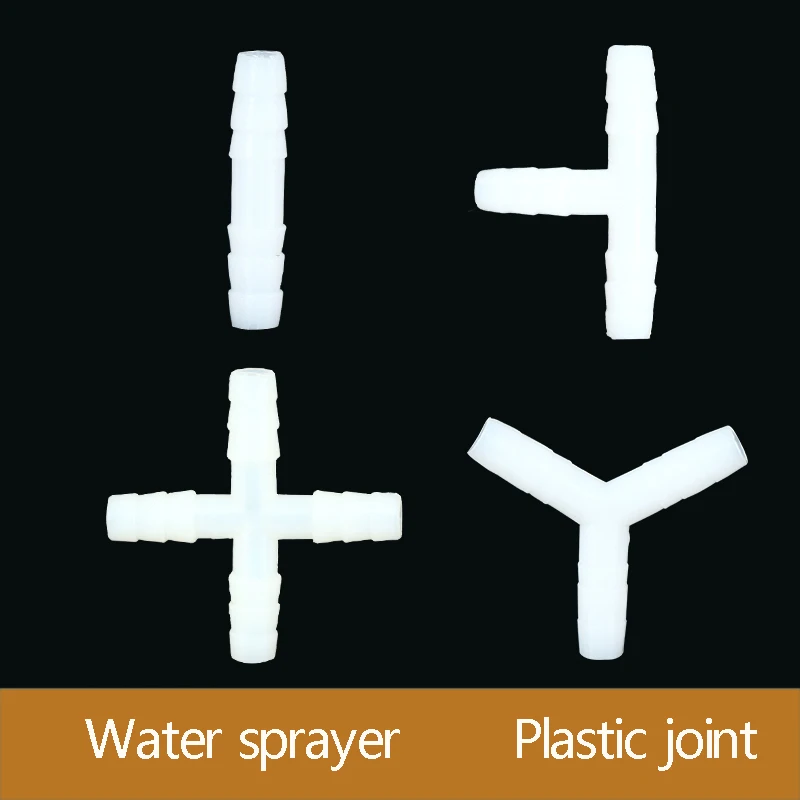 Aquarium air pump accessories car truck brake shower  plastic straight-through T-type three-way pagoda plastic joint
