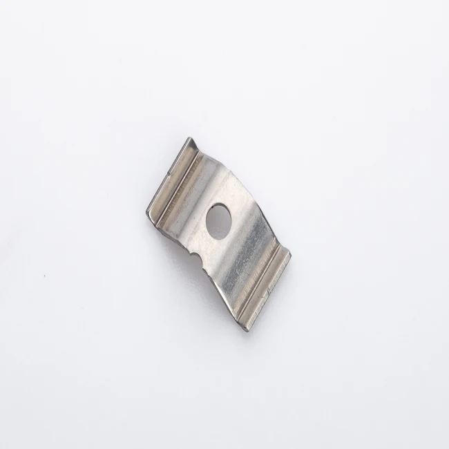 beryllium copper spring clip connector with plating