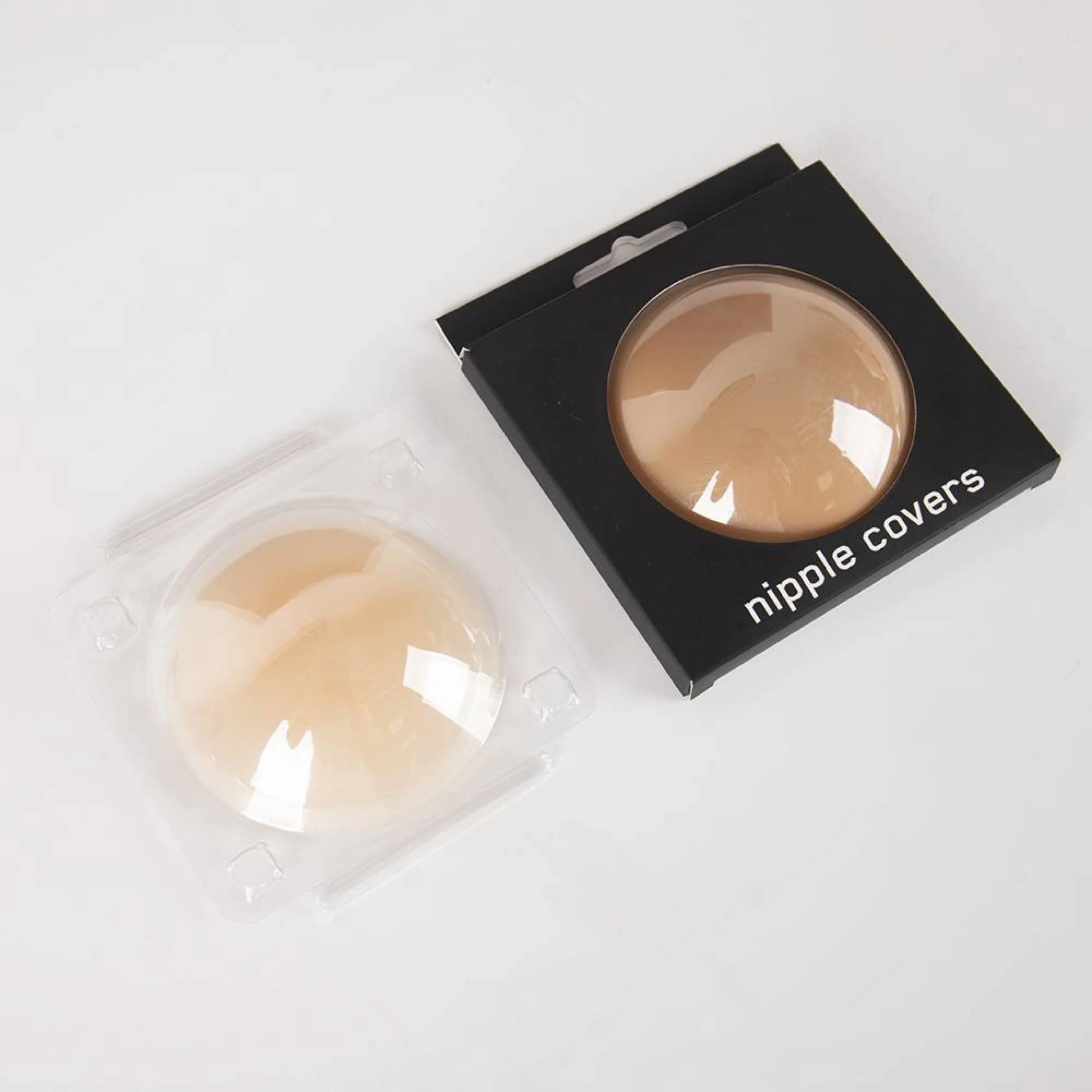 With Glue Nipples Waterproof Silicone Breast Petal Sticker Opaque Adhesive Bra Reusable No Pasties Women Nipple Cover