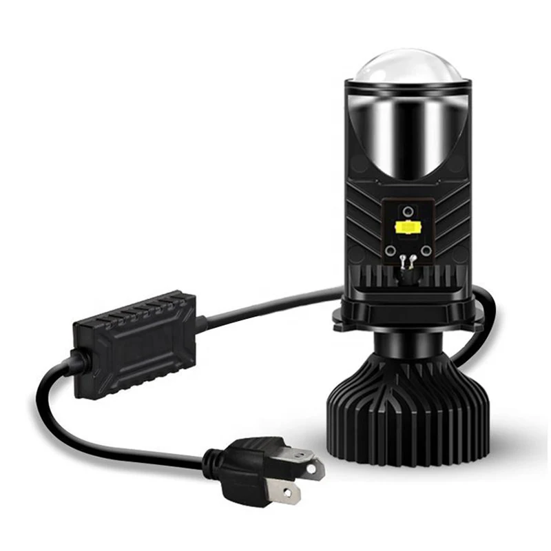 YIMEI Hot New Products 9-36V Aluminum h4 car led projector lens y9 led headlight projector light for car
