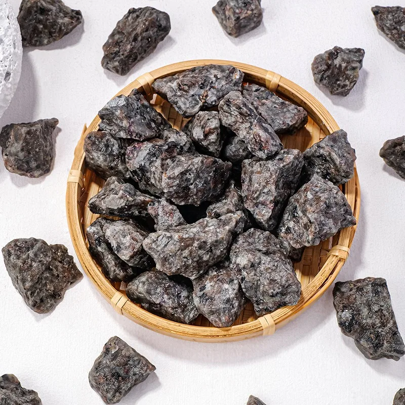 Natural Yooperlite Flame Rough Stone Fluorescence Effect Raw Ore Irregular Mineral Healing Protection Home Decor
