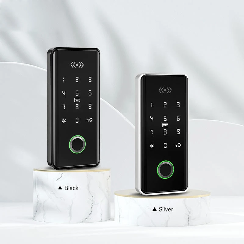 RFID digital keyless smart code remote ttlock app keypad password drawer locker furniture cabinet door locks