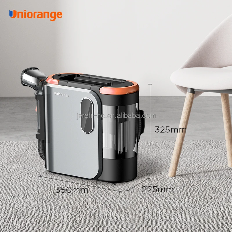 Uniorange Portable Electric Wet-Dry Vacuum Cleaner Big Handheld Fabric Sofa Pet Hair Cleaning Machine Car Hotel Carpet Cleaning