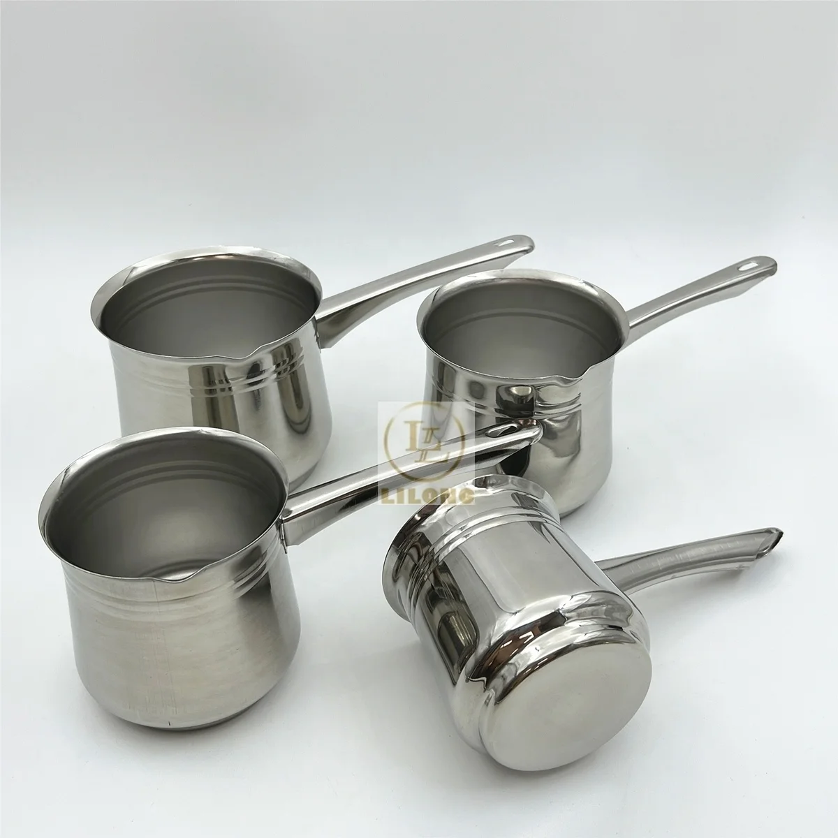 Stainless Steel Coffee Cup Milk Teapot Frothing Jug Thick Milk Hand Brew Pot Foamer Mugs for Coffee Tea Milk