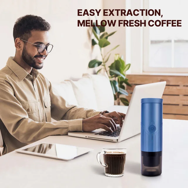 Manufacturer Wholesale Travel Portable Coffee Maker Hot Sale Handheld Mini Coffee Maker Portable Espresso Machine