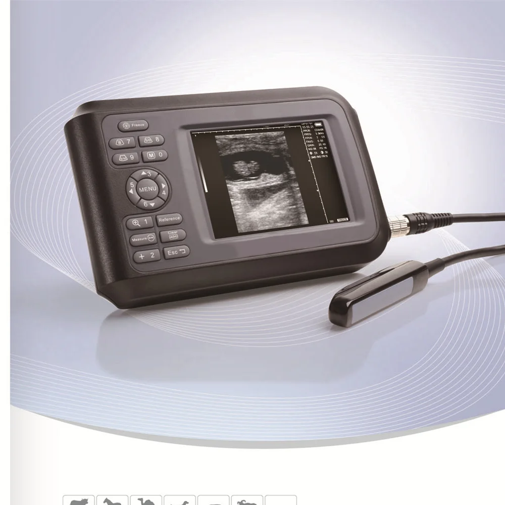 Portable Veterinary Ultrasound Scanner for Equine Bovine Dog Cat Diagnostics for On-The-Go Use