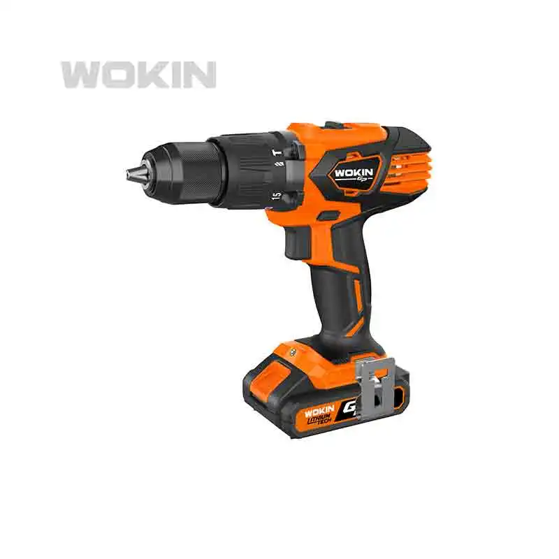 WOKIN 622158 Ce 20v 58 N.m 13mm Li-Ion Electric Cordless Impact Drill