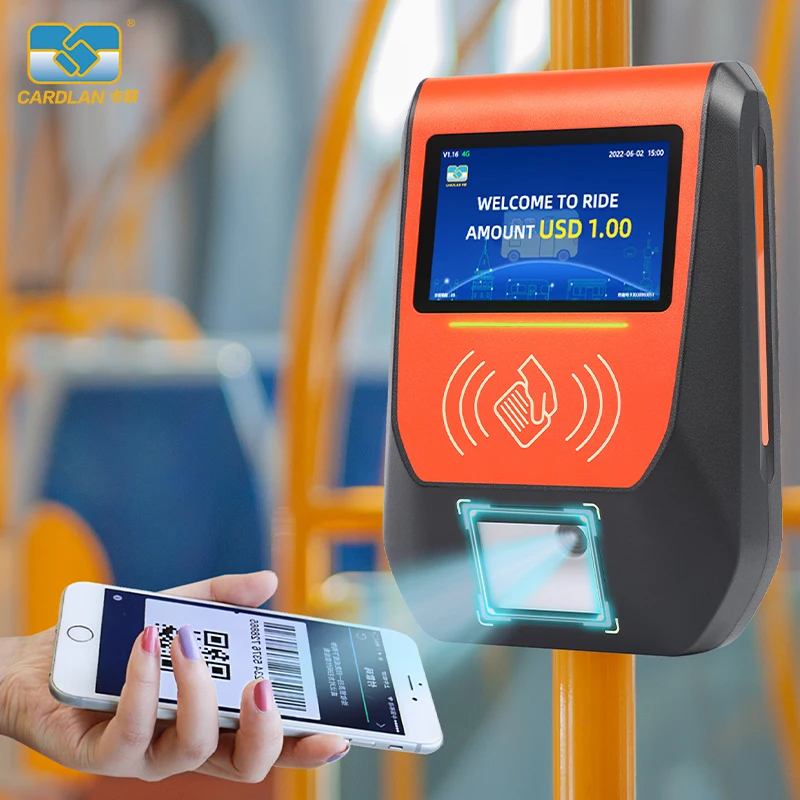 Считыватель смарт-карт Cardlan терминал оплаты автоматический доступ к NFC считыватель карт для автобусов