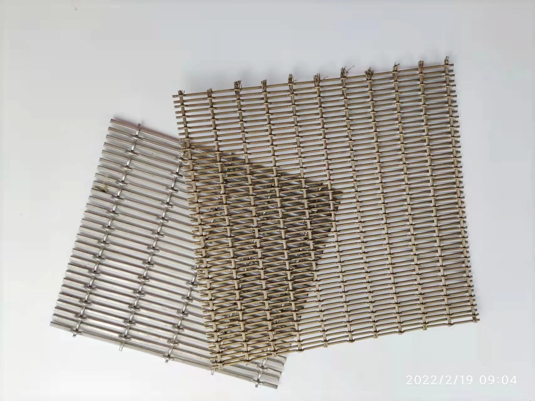 Декоративная архитектурная Высококачественная ОБЖИМНАЯ проволочная сетка, медная проволока из нержавеющей стали