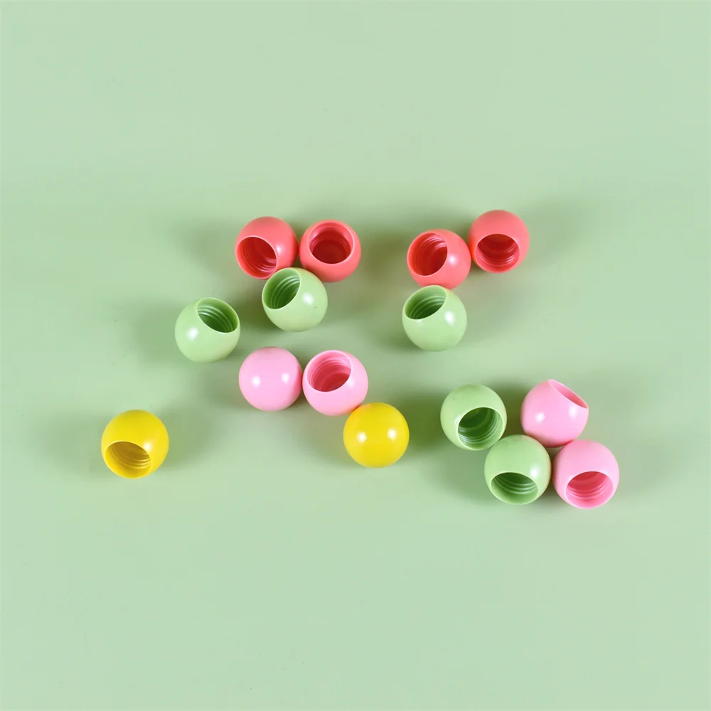 PP Smooth Screw Cap 18mm 20mm 24mm 28mm High Quality Plastic Ball Perfume Bottle Screw Cap For PET Bottle