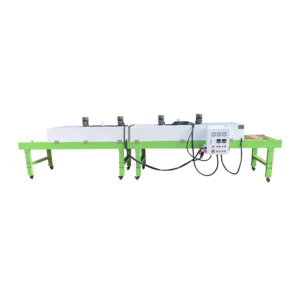 Hot drying tunnel conveyor dryer oven for clothing IR drying machine Infrared t-shirt screen printing Tunnel dryer for Fabric