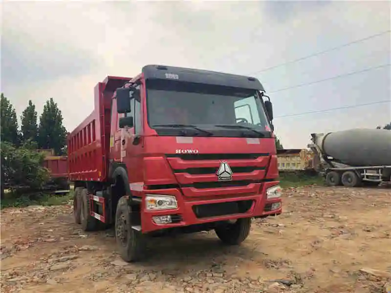 Sinotruk Howo 8x4 12 Tires Sand Transport Used Dump Tipper Truck For Sale