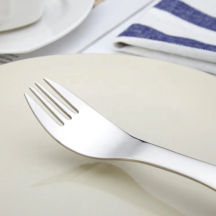Mirror polish Stainless Steel Baby Flatware 18/10 Korean Kids Cutlery Set