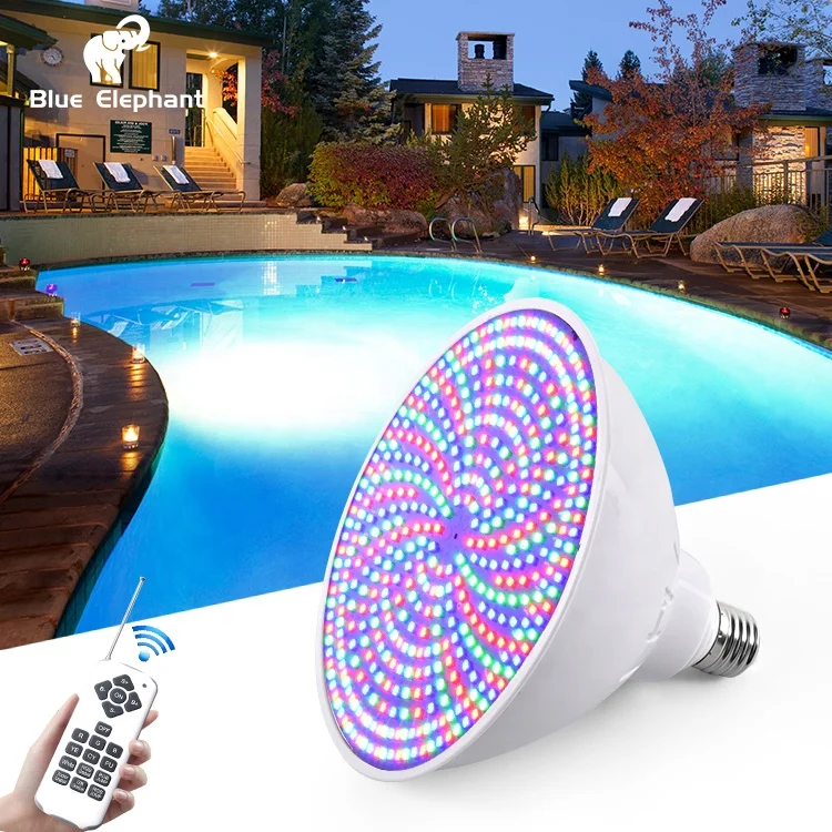 12V 120V Par38 Pool Light Rgb Colorful Par38 Bulb Underwater Led Swimming Pool Lamp With High Quality