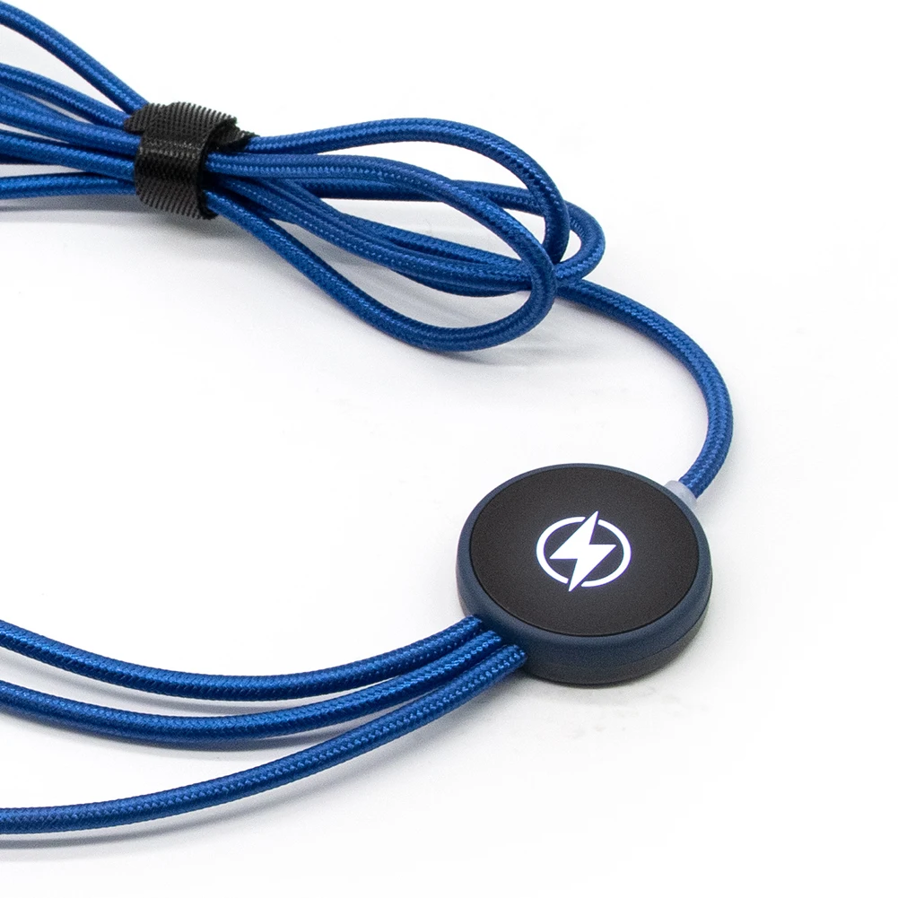 Promotional Gift OEM  Multi-function Braided Multi  Cable 6 In 1 LED Logo USB Charging Cable