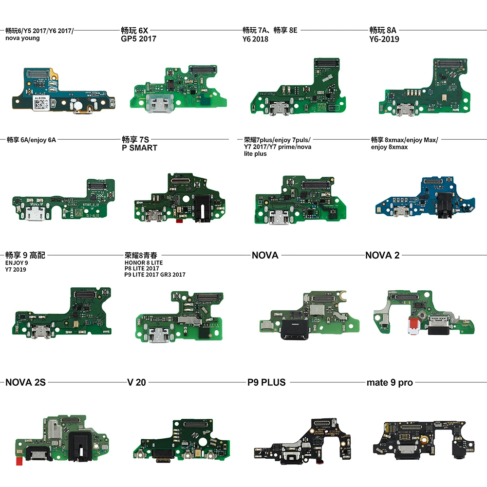Mobile Phone Charging Flex Board Parts Ports Dock Connector Flex Cable for Mate X2 for huawei all models