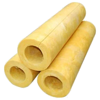 Cheap steam pipe insulation insulation shell high temperature fiber glass wool pipe wholesale manufacturers