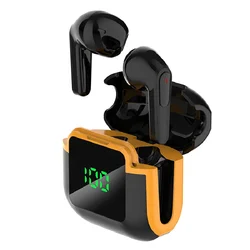 wholesale in stock stereo 200Mah true tws earbud wireless mini 9D bass led display earbuds y90 earphone