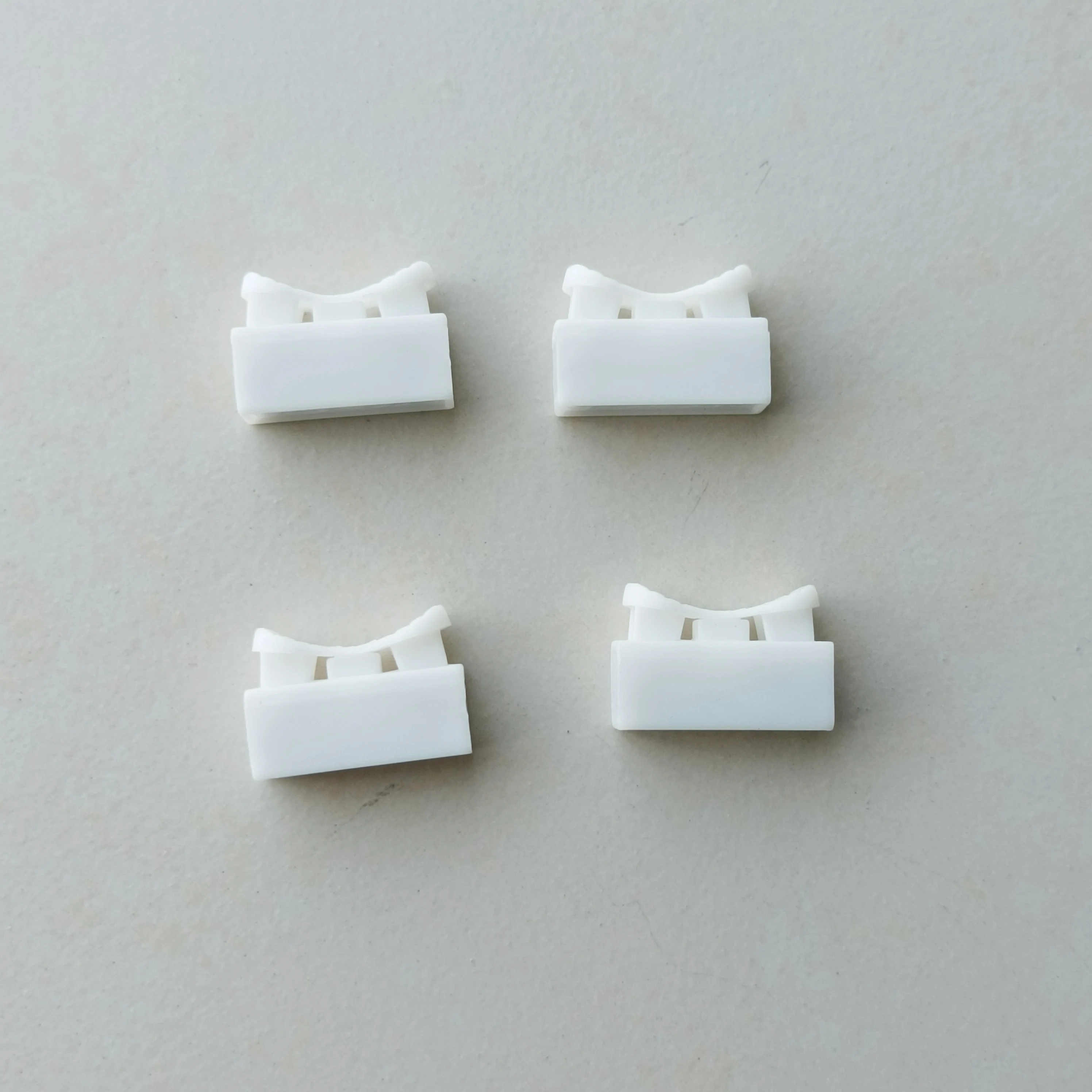 Push Quick Wire Cable Connector 2A 250V Spring Push-in Electrical Connectors Kit White Wiring Terminal for Smart Home Products