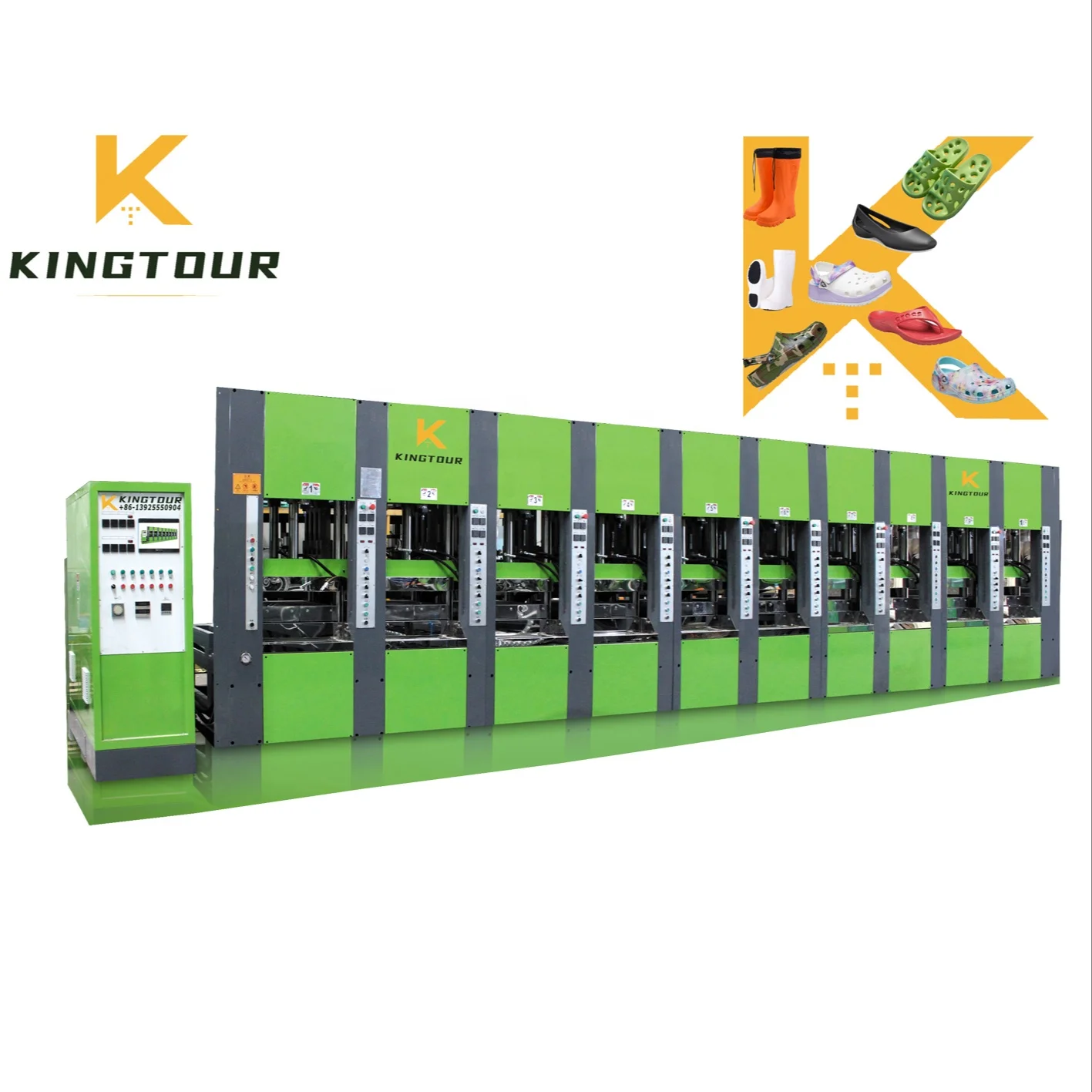 EVA injection molding sandal machine