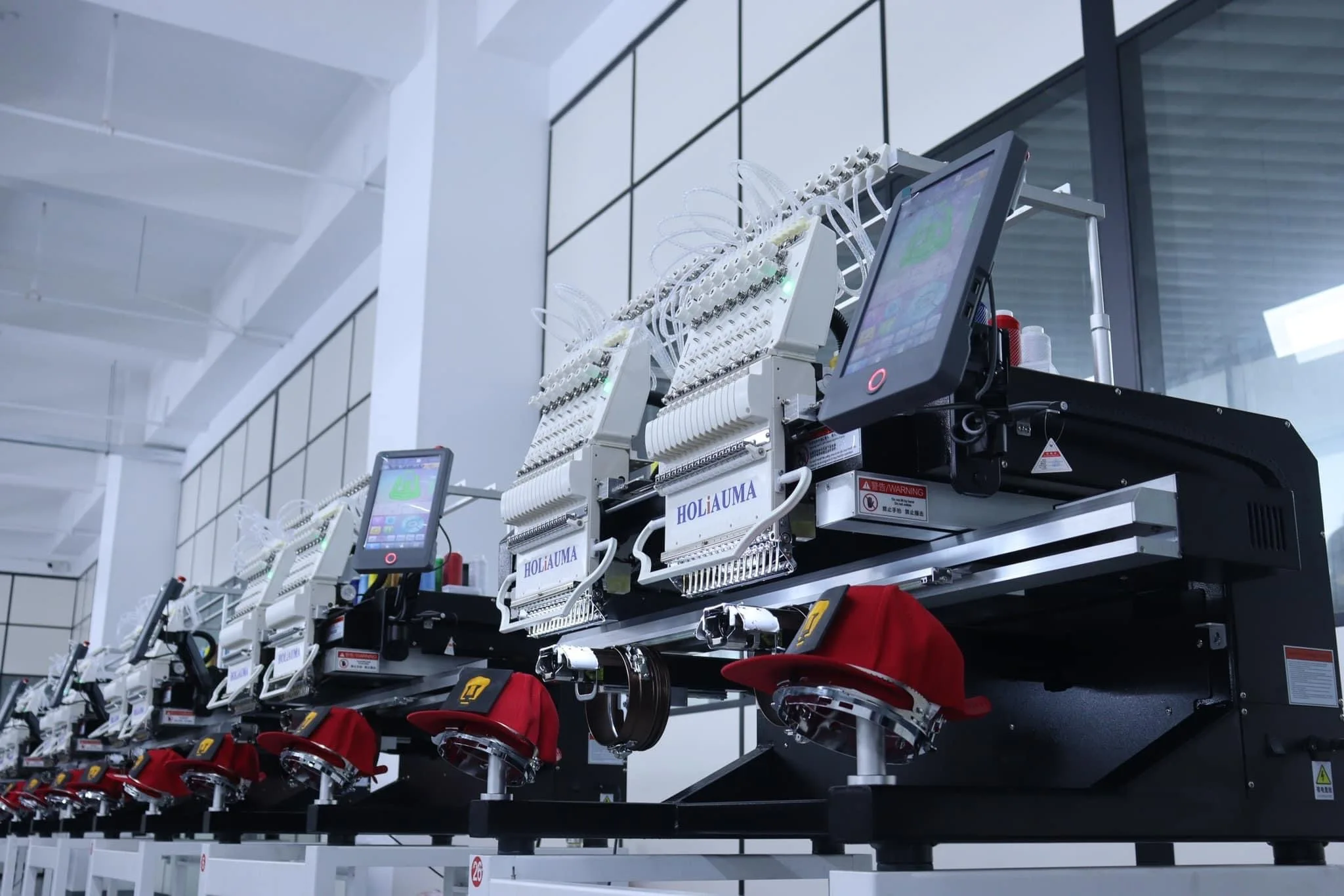 Cheap 2 head embroidery machine prices best 400*500mm cheap hat t-shirt flat 3D sequin lace embroidery machine for sale