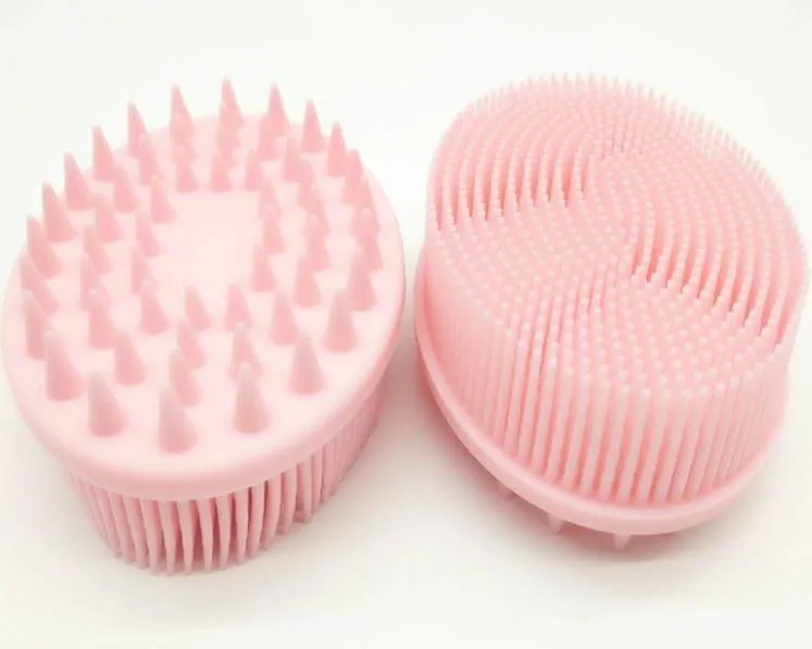 Amazon hot sell cleaning body scrubber silicone shower brush