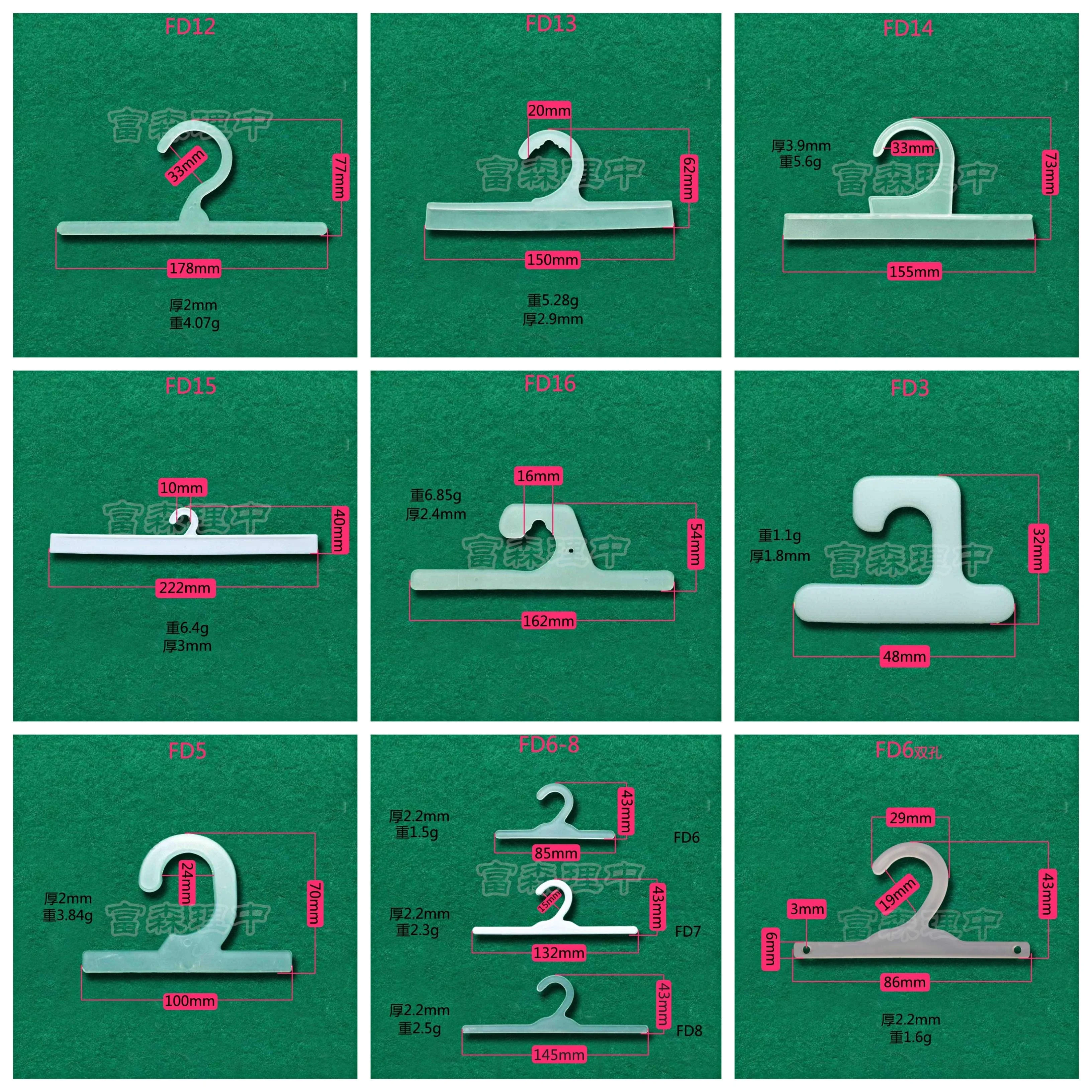 OEM custom durable heavy duty hanging for PVC/EVA hanger zipper/ziplock bags plastic packaging hanger hook