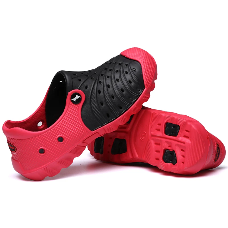 Hollow Lightweight Breathable Outdoor Sandals Anti Slip Beach Sneaker Slippers Men Clog Slippers