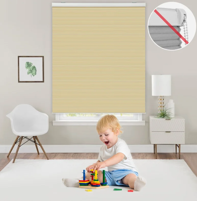 Top down  day and night cordless  honeycomb blinds Blackout cellular shades