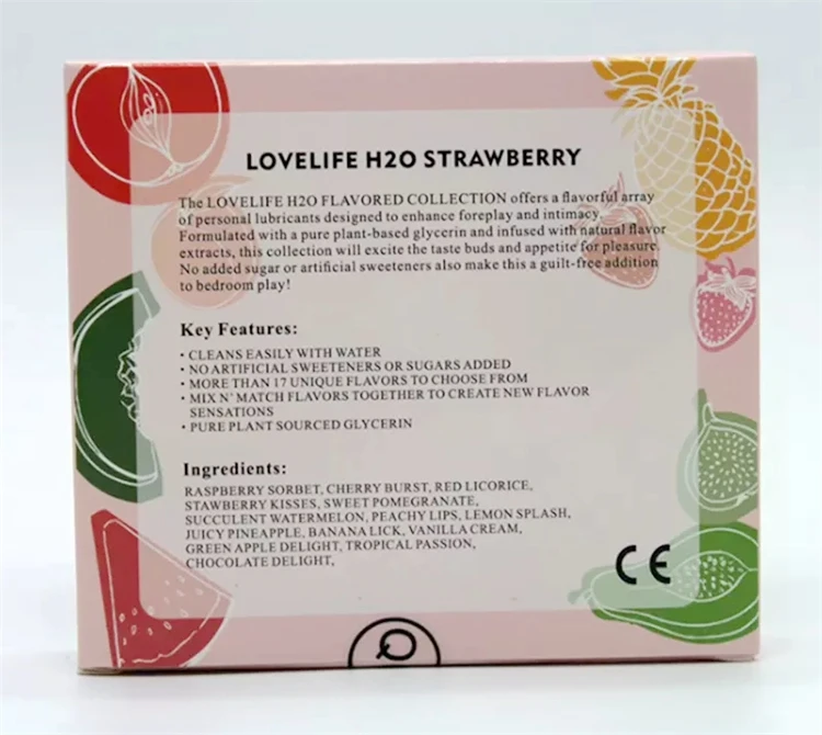 30 мл * 5 бутылок Kailin в 1Kit съедобные фрукты клубничный вкус смазка на водной основе секс смазки Съедобные персональный лубрикант для cokelife
