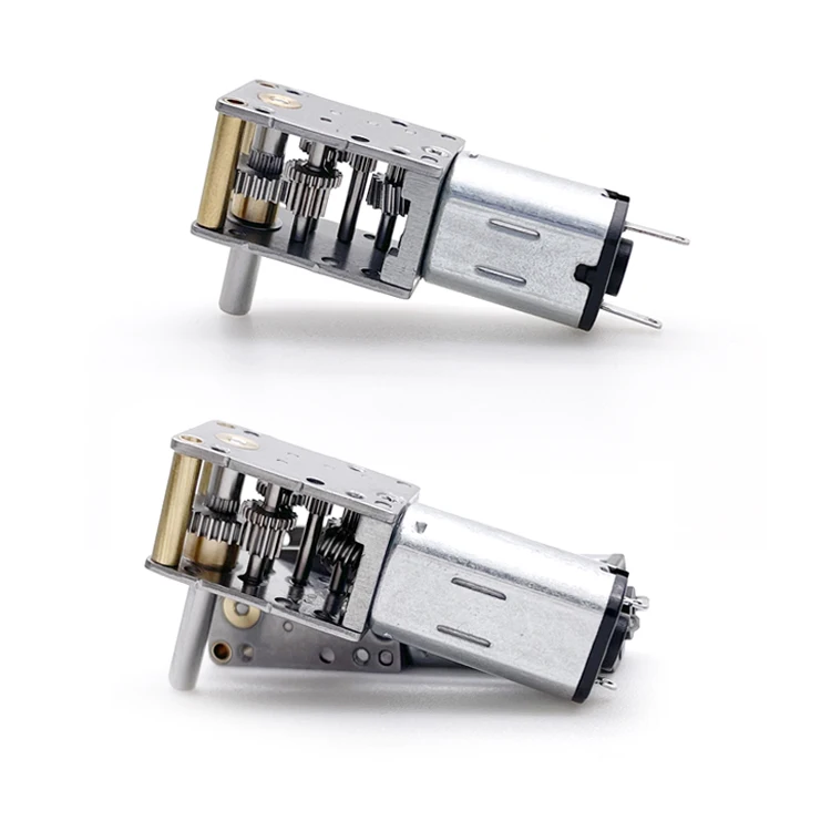 12mm DC worm gear motor 5v 6v 90 degrees angle shaft brushed motor n10 n20 n30 motor for 3D printing pen
