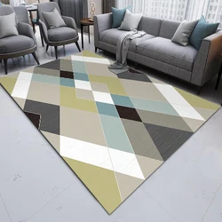 Best Price Modern Geometric Rugs 3d printed Crystal velvet Living room Carpet bedroom floor carpets
