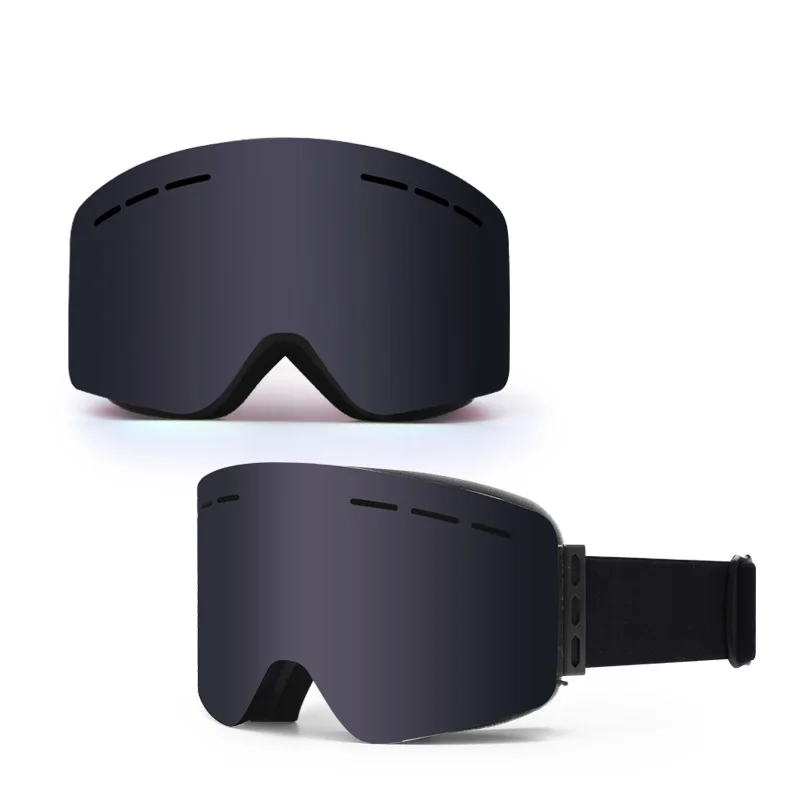 OEM ODM uv400 Magnetic Mirrored Snowboard Glasses Ski Mountaineering Goggles