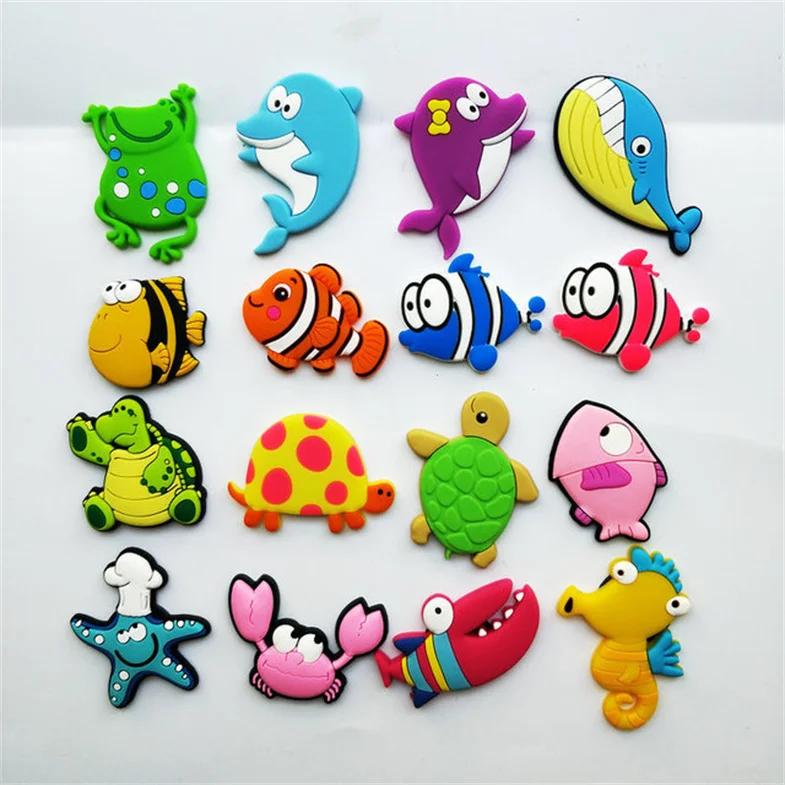 Cheap Design Wholesale 3D Cartoon Customized Food Fridge Magnet